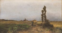 814.  MANUEL GARCÍA Y RODRÍGUEZ (Sevilla, 1863-1925)Paisaje