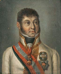 804.  ESCUELA AUSTRIACA, PRIMERA MITAD DEL SIGLO XIXRetrato del Karl Philipp, príncipe de Schwarzenberg (Viena, 1771 - Leipzig, 1820)