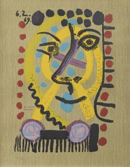 1063.  PABLO PICASSO (Málaga, 1881 - Mougins, 1973)Les portraits imaginaires, 1969