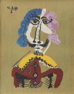 1062.  PABLO PICASSO (Málaga, 1881 - Mougins, 1973)Les portraits imaginaires, 1969