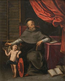 843.  ESCUELA ESPAÑOLA, SIGLO XVIISan Buenaventura