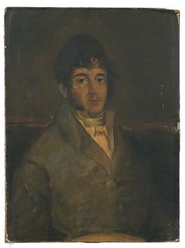 874.  ESCUELA ESPAÑOLA, SIGLO XIXRetrato de Isidro Maiquez