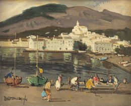 936.  RAFAEL DURANCAMPS (Sabadell, 1891 - Barcelona, 1979)Cadaqués