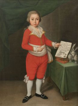 869.  ESCUELA ESPAÑOLA, SIGLO XVIIIRetrato de Rafael Manso Domonte Santa Cruz y PoedoH. 1783