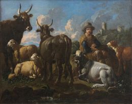 848.  PHILIPP PETER ROOS, llamado Rosa de Tívoli (Fráncfort del M