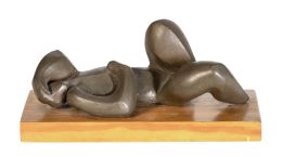1006.  JOSÉ LEAL (Almería, 1941)Desnudo tumbado
