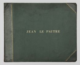 781.  JEAN LE PAUTRE  (París, 1618 - 1682) Fuentes y Jardines