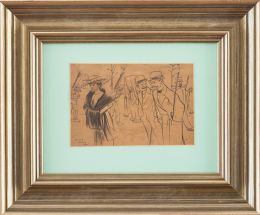 930.  RICARDO OPISSO I SALA (Tarragona, 1880 - Barcelona, 1966) El Piropo