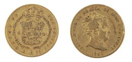 419.  Moneda de ochenta reales Isabel II. 1840. B. P.S.