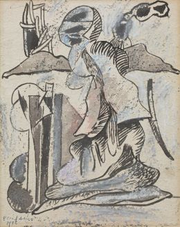 1102.  BONIFACIO ALFONSO GÓMEZ (San Sebastián, 1933 - 2011)Sin título, 1983