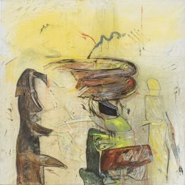 1103.  BONIFACIO ALFONSO GÓMEZ (San Sebastián, 1933 - 2011)Allá lejos, 1992