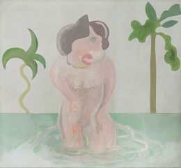 1110.  CARLOS ALCOLEA (La Coruña, 1949 - Madrid, 1992)
Piscina, 1