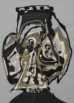 1040.  ANTONIO SAURA (Huesca, 1930 -  Cuenca, 1998)Atal, 1983