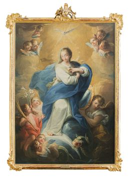 770.  MARIANO SALVADOR MAELLA (Valencia, 1739-Madrid, 1819)Inmaculada Concepcióndécada de 1780