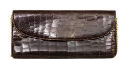 359.  Bolso vintage en piel de cocodrilo GOLDPFEIL c. 1930 en col