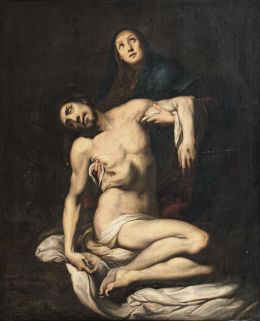 746.  SEGUIDOR DE DANIELE CRESPI, H. 1800Piedad