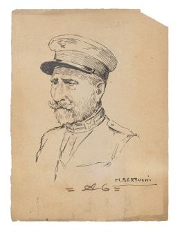 817.  MARIANO BERTUCHI (Granada, 1885-Tetuán, 1955)Retrato del general Felipe Alfau Mendoza