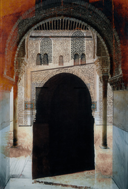 912.  ROLAND FISCHER (Saabrücken, 1958)Portal, Alhambra, 2006.