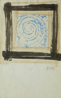 980.  MARTÍN CHIRINO (Las Palmas de Gran Canarias, 1925)“Cangrafia. Collage”, 1976.