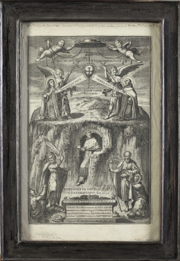 900.  Gregorio Fosman y Medina (Madrid, c. 1635-1713)Alegoría de la Orden CarmelitaH. 1679..
