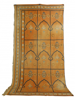 1164.  Kilim decorado con mihrabs, S.XX..