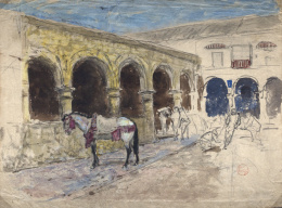 847.  MARIANO FORTUNY Y MARSAL (Reus, Tarragona, 1838-Roma, 1874)
