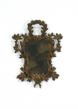 1124.  Cornucopia Napoleón III con hojas de laurel, S. XIX