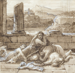 314.  ESCUELA FRANCESA S. XIXMatanza.