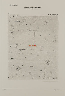 846.  ELENA DEL RIVERO (Valencia, 1952)“S.T”.