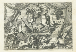 204.  JEAN LE PAUTRE (1618-1682)Triunfos y armas a la romana. “Trophées D armes à la Romaine”..