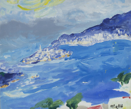 721.  JOAN ABELLÓ (Mollet del Vallés, 1922 - Barcelona, 2008) Acapulco, 2003.