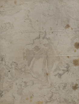 311.  ESCUELA ESPAÑOLA SIGLO XVIIIAsunción de la Virgen.