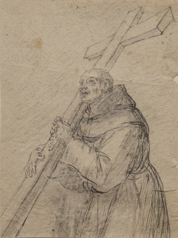 308.  ESCUELA ESPAÑOLA SIGLO XVIISan Diego de Alcalá.