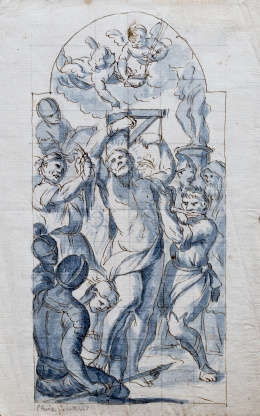 310.  ESCUELA ESPAÑOLA SIGLO XVIIEl martirio de San Bartolomé.