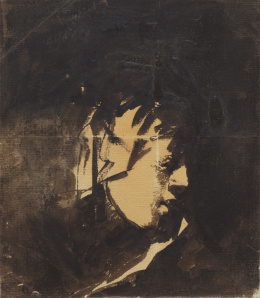 317.  ESCUELA ESPAÑOLA SIGLO XIX-XXEstudio de cabeza.