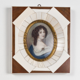 190.  ESCUELA FRANCESA, SIGLO XIX-XXRetrato de dama..