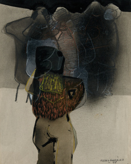 931.  PEDRO GONZÁLEZ (Tenerife, 1927 - 2016)“Figura”, 1978.