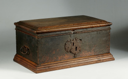 1023.  Arqueta de nogalTrabajo Español S.XVII.