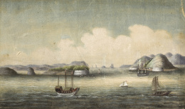 871.  ESCUELA CHINA, H. 1810Bocca Tigris