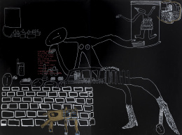 334.  JOSÉ MANUEL VELA (Madrid, 1968)Sin título, 2002.