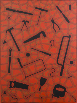 333.  ALFREDO ALCAIN (Madrid, 1936)Las Herramientas, 2002.