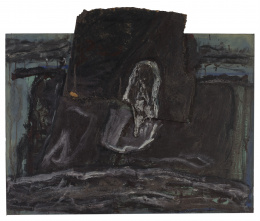 764.  GERARDO DELGADO (Sevilla, 1942)El lamento de la roca, “el archipiélago”, 1985.