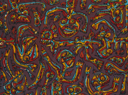 988.  ANTONIO SAURA (Huesca, 1930 - Cuenca, 1998)“La Colère”, 1994.