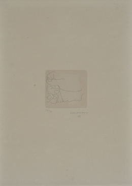 528.  EDUARDO CHILLIDA (San Sebastián, 1924 - 2002)Esku, 1972