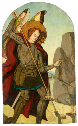 240.  ESCUELA ARAGONESA, H. 1500San Miguel Arcángel..