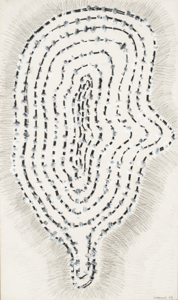 1103.  LUIS GORDILLO (Sevilla, 1934)Perfil flotante, 1989.