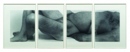 350.  JOHN COPLANS (Londres, 1920 - Nueva York, 2003)Self Portrait (Lying figure, legs up), 1990.
