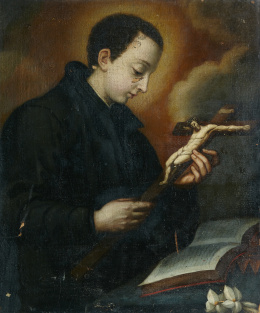 205.  ESCUELA ITALIANA, SIGLO XVIIISan Luis Gonzaga..