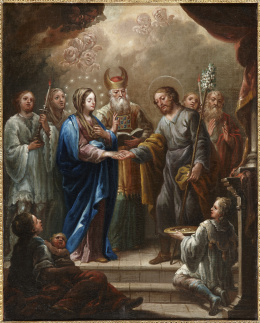 2020.  ISIDORO TAPIA (Valencia, hacia 1712- Madrid, 1778)“Adoración de los Pastores” “Desposorios”.