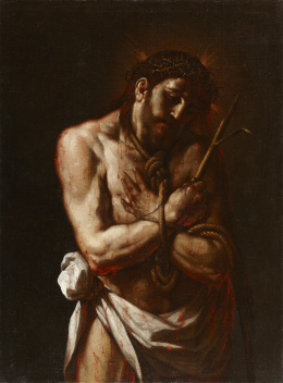 526.  Antonio Acisclo Palomino (Bujalance, Córdoba, 1655 - Madrid, 1726) Ecce Homo.